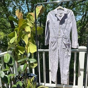 Light Purple Coverall Jumpsuit